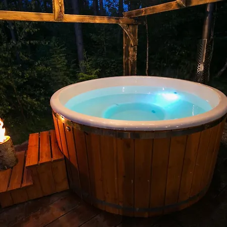 Caloroczny Sowka Na Kaszubach Z Bania I Sauna Na Wylacznosc, Wspolny Basen I Bilard Z Domkiem Jeleniowka - Ostrowite Lesna Dolina * 술레치노
