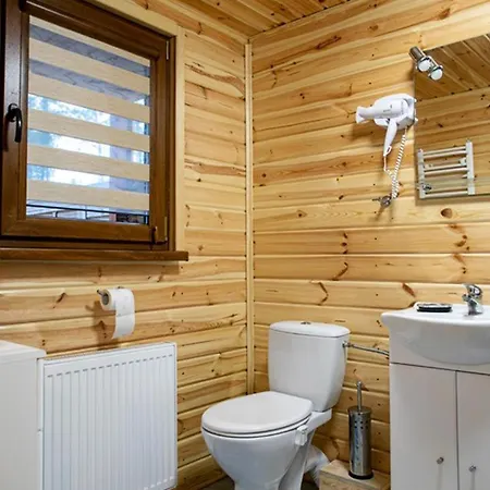 Caloroczny Sowka Na Kaszubach Z Bania I Sauna Na Wylacznosc, Wspolny Basen I Bilard Z Domkiem Jeleniowka - Ostrowite Lesna Dolina 펜션 *