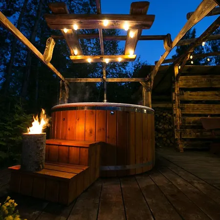 Całoroczny Sówka Na Kaszubach Z Banią I Sauną Na Wyłączność, Wspólny Basen I Bilard Z Domkiem Jeleniówka - Ostrowite Leśna Dolina *