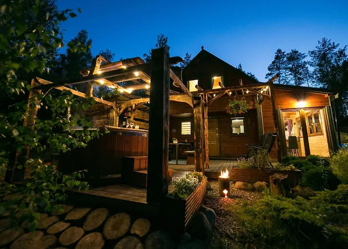 Caloroczny Sowka Na Kaszubach Z Bania I Sauna Na Wylacznosc, Wspolny Basen I Bilard Z Domkiem Jeleniowka - Ostrowite Lesna Dolina Sulęczyno