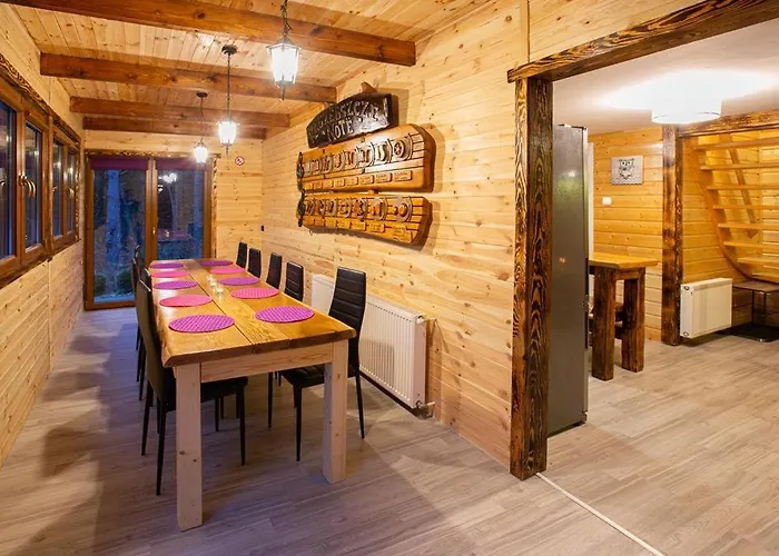 Prázdninový dům Caloroczny Sowka Na Kaszubach Z Bania I Sauna Na Wylacznosc, Wspolny Basen I Bilard Z Domkiem Jeleniowka - Ostrowite Lesna Dolina Sulęczyno