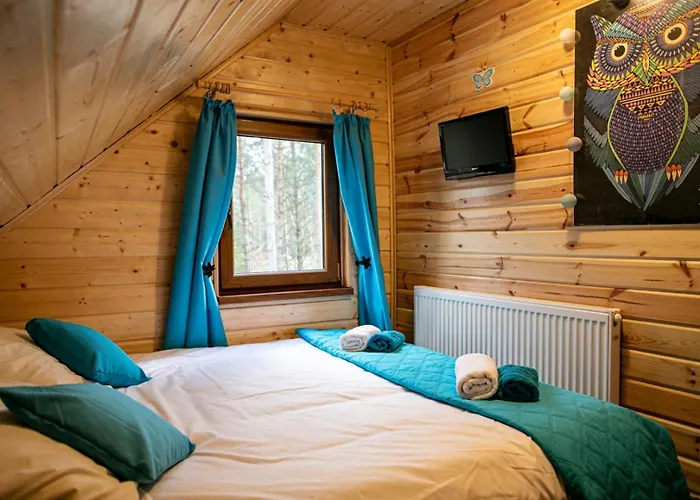 Prázdninový dům Caloroczny Sowka Na Kaszubach Z Bania I Sauna Na Wylacznosc, Wspolny Basen I Bilard Z Domkiem Jeleniowka - Ostrowite Lesna Dolina