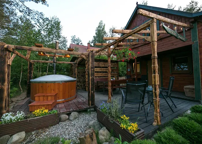 Caloroczny Sowka Na Kaszubach Z Bania I Sauna Na Wylacznosc, Wspolny Basen I Bilard Z Domkiem Jeleniowka - Ostrowite Lesna Dolina *