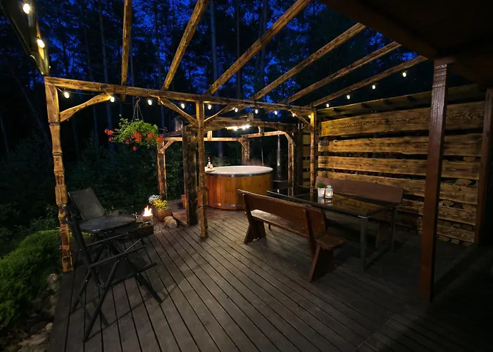 Prázdninový dům Caloroczny Sowka Na Kaszubach Z Bania I Sauna Na Wylacznosc, Wspolny Basen I Bilard Z Domkiem Jeleniowka - Ostrowite Lesna Dolina Sulęczyno